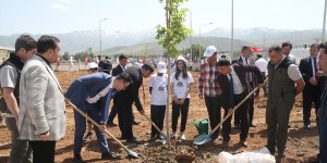Muş'ta "Dünya Çevre Günü" etkinliğinde ağaç dikildi