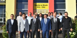 Başkan Gürkan ve Vali Şahin'den Yeni Malatyaspor'a hayırlı olsun ziyareti