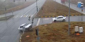 Bitlis'teki kazalar kameralara yansıdı