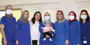 Erken doğan bebek Erzurum Şehir Hastanesi'nde sağlığına kavuştu