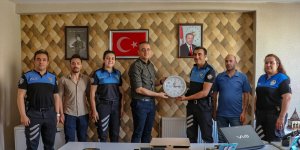 Polislerden Basın İlan Kurumu Van İl Müdürlüğüne ziyaret