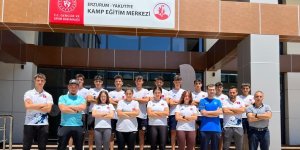 Short Track milli takımı Erzurum'da kampa girdi