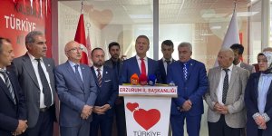 TDP Genel Başkanı Sarıgül, partisinin Erzurum il başkanlığı ziyaretinde konuştu: