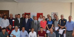 Belediye personeline 'ilkyardımcı belgesi' verildi