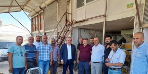 Erdoğan, sebze ve meyve hali ile buğday pazarını gezdi