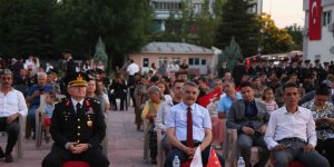 Tunceli'de 15 Temmuz Demokrasi ve Milli Birlik Günü programı