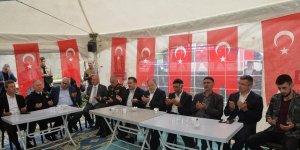 Şehit ailesine taziye ziyareti