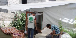 Umut Kervanı Ağrı'da yüzlerce aileye kurban eti ulaştırdı