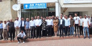 AK Parti Elazığ milletvekilleri Bulut ve Ağar, Keban'da partililerle bayramlaştı