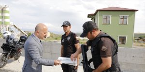 Ağrı'da bayram öncesi trafik denetimi yapıldı