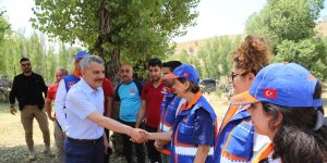 Tunceli Valisi Özkan, UMKE tatbikatını izledi