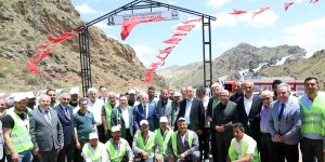 Büyükşehir'den yeni bir yatırım daha: Tortum Canlı Hayvan Pazarı açıldı