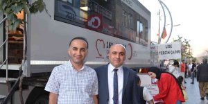 Kızılay mobil kan aracı Hakkari'de