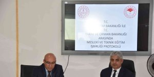 Bitlis'te 'Mesleki ve Teknik Eğitim İşbirliği Protokolü' imzalandı