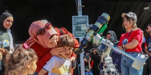 "Gökyüzü Gözlem Etkinliği" gökyüzü meraklılarını Van'da buluşturdu