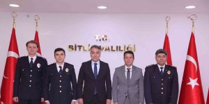Bitlis'te rütbe takma töreni