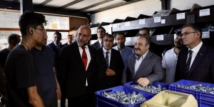 Van'da 22 fabrikanın toplu açılış, temel atma ve tahsis töreni düzenlendi (1)