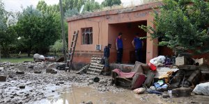 Ağrı'da selden zarar gören köyde yaralar sarılıyor