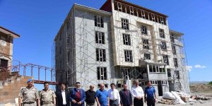 Şehidin vasiyet ettiği külliye inşaatı devam ediyor