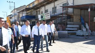 Kozluca mahallesi toz ve topraktan kurtuluyor