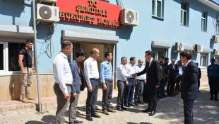 Şemdinli'nin yeni kaymakamı göreve başladı