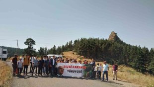 Kur'an Kursu öğrencilerinden yürüyüş ve piknik etkinliği