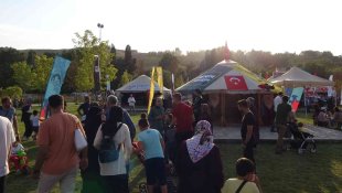 Konya Büyükşehir Belediyesinin standına yoğun ilgi