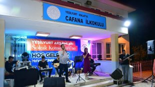 Yeşilyurt akşamları sokak konserine büyük ilgi