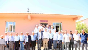 Genç Kaymakamı Kaptanoğlu, Güzeldere köyü sakinleriyle bir araya geldi