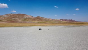 Van'daki Akgöl, aşırı sıcaklık ve buharlaşma nedeniyle çorak araziye dönüştü