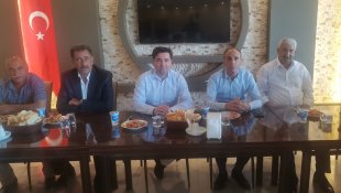 Sivrice Kaymakamı Vural'a veda yemeği düzenlendi