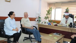 Fransalı 85 yaşındaki Emile Zehnder tatil için geldiği Elazığ'da Müslüman oldu