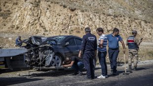 Erzurum'da iki aracın çarpıştığı kazada 1 kişi öldü, 3 kişi yaralandı