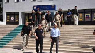 Erzincan İl Jandarma Komutanı Tuğgeneral Erol Ağrı'ya uğurlandı