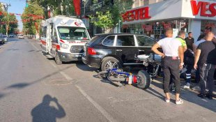 Son dakika; Malatya'da otomobil ile motosiklet çarpıştı: 1 yaralı