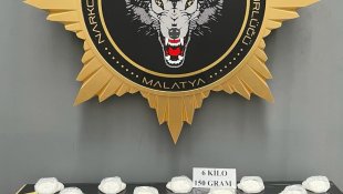 Malatya'da 6 kilo 150 gram metamfetamin ele geçirildi