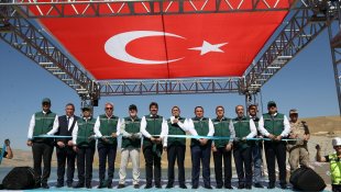 Muş'ta Alparslan-2 Barajı ve Hidroelektrik Santrali'nin açılışı yapıldı