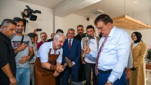 Malatya Büyükşehir'den sanat sokağına iki atölye ve bir kütüphane