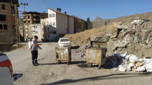 Hakkari Belediyesinden ilaçlama çalışması