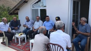 Keban Kaymakamı Akbulut, Bahçeli köyünde vatandaşlarla görüştü