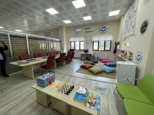 Ardahan'da hizmete giren çocuk görüşme merkezi tanıtıldı