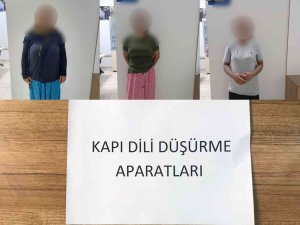 Tunceli'de hırsızlık yapmak isteyen 3 kadın suç aletleriyle yakalandı