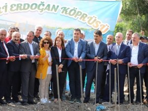 'Kura Nehri Sabri Erdoğan Köprüsü'nün temeli atıldı