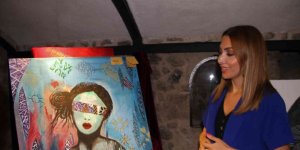 Elazığ'da 'Kadın temalı' resim sergisi açıldı