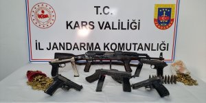 Kars'ta silah kaçakçılığı yaptıkları iddiasıyla 5 kişi gözaltına alındı