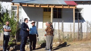 Kaymakam Başar Elmalı köyünü ziyaret etti