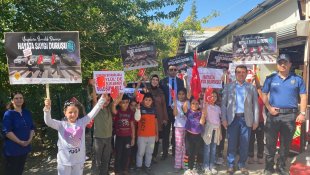 Keban'da "Yayalara öncelik duruşu, hayata saygı duruşu" sloganıyla başlatılan kampanya