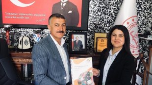 TEGV Muradiye Öğrenim Birimi, İlçe Milli Eğitim Müdürlüğüne faaliyet raporu sundu