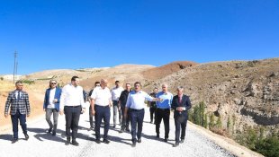 Başkan Gürkan, yol incelemesinde bulundu