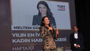 Altın Kayısı Ödülleri'nde TGRT Haber'e ödül
